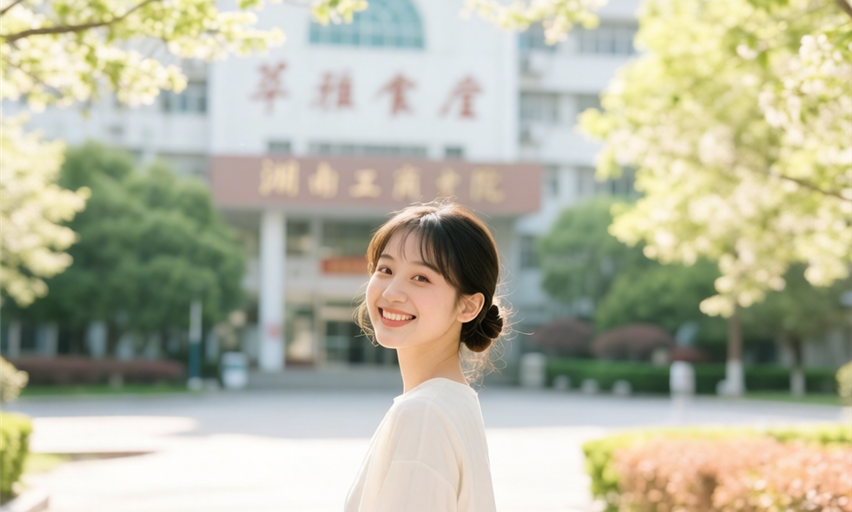 春日焕新，从“头”开始 | 湖南工商大学女生的盘发造型指南