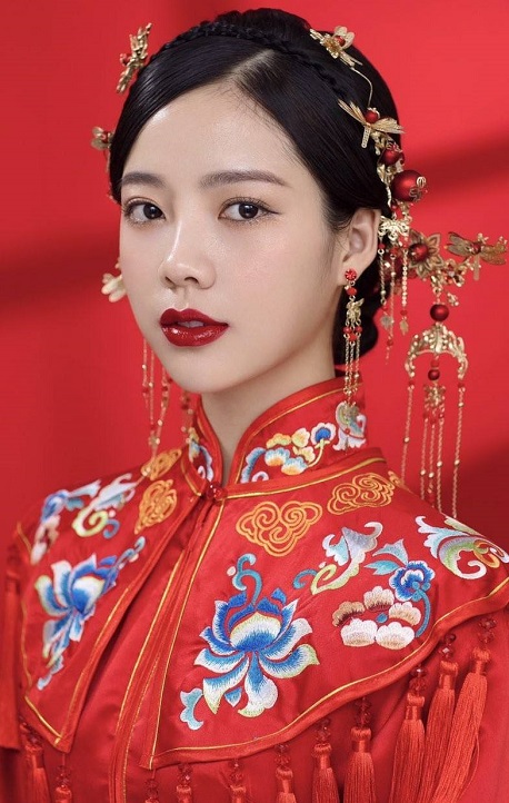 新娘妆,熙熙美妆_长沙化妆美甲_梅溪湖化妆美甲_提供上门服务