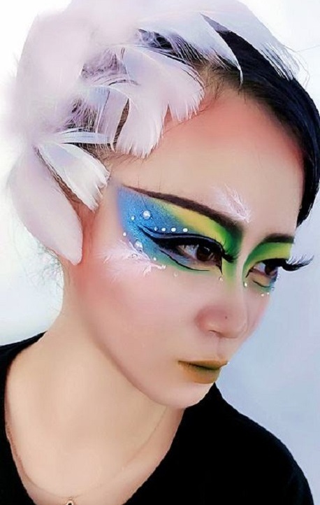 舞台妆,熙熙美妆_长沙化妆美甲_梅溪湖化妆美甲_提供上门服务