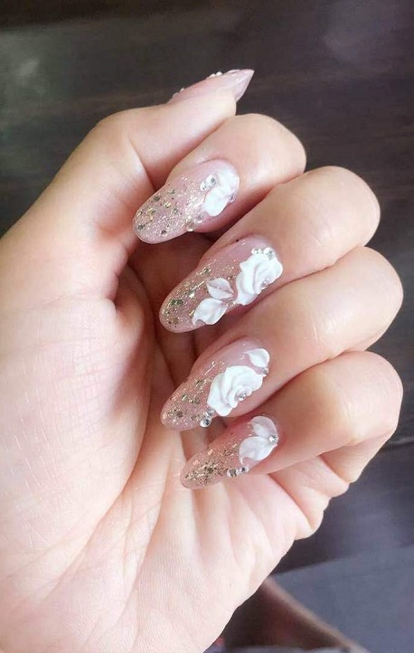 水晶美甲,熙熙美妆_长沙化妆美甲_梅溪湖化妆美甲_提供上门服务